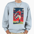 Soccer Player Hope 80S Sweatshirt - Unique Graphic for Adults - T-Shirt, Sweatshirt, Hoodie