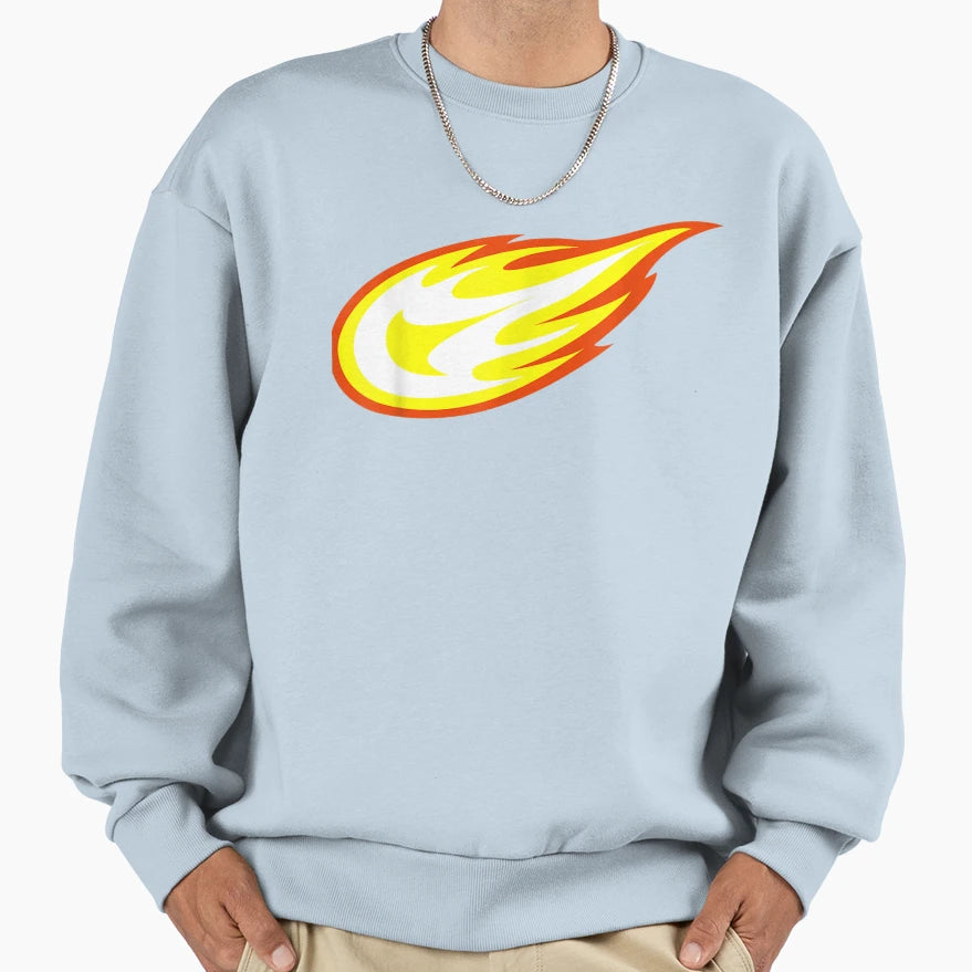 Machines Fireball Sweatshirt - Fun Novelty Design for Adults - T-Shirt, Sweatshirt, Hoodie