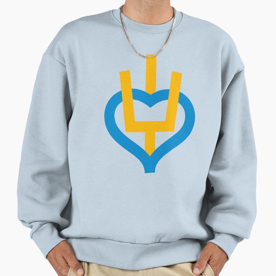 Heart Ukraine Sweatshirt - Novelty Apparel Unisex - T-Shirt, Sweatshirt, Hoodie