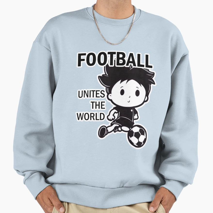 Football Units World Sweatshirt - Fun Novelty Design for Adults - T-Shirt, Sweatshirt, Hoodie
