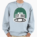 New York Throwback Football Helmet Sweatshirt - Novelty Apparel Men Women - T-Shirt, Sweatshirt, Hoodie