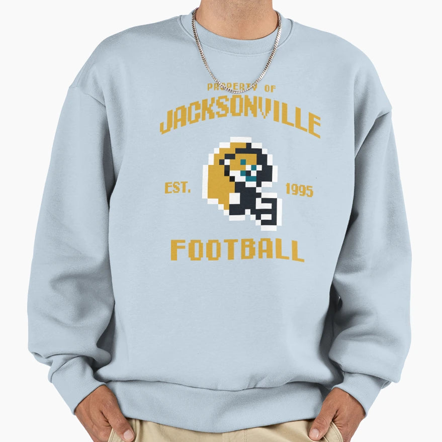 Property Jacksonville Jaguars Sweatshirt - Minimalist Print for Adults - T-Shirt, Sweatshirt, Hoodie