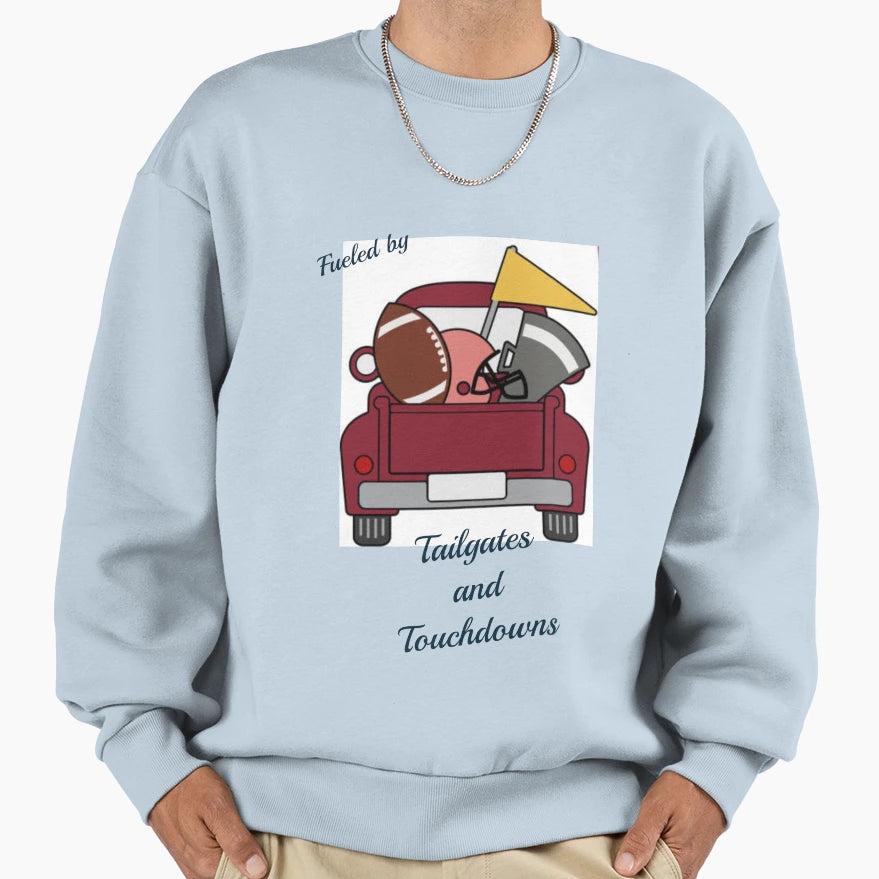 Fueled Sweatshirt - Fun Novelty Design Men Women - T-Shirt, Sweatshirt, Hoodie