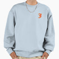 Letter J Old English Font Sweatshirt - Trendy Graphic Men Women - T-Shirt, Sweatshirt, Hoodie