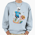 Soccer Skeleton Just Do Football Sweatshirt - Aesthetic Graphic for Adults - T-Shirt, Sweatshirt, Hoodie