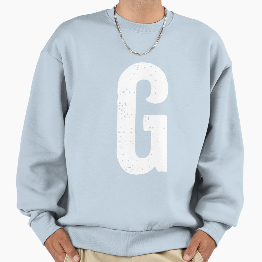 Big Letter G Sweatshirt - Streetwear Style Unisex - T-Shirt, Sweatshirt, Hoodie