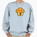Alphabet Letter P Muffin Sweatshirt - Fun Novelty Design for Adults - T-Shirt, Sweatshirt, Hoodie