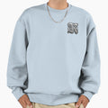 Initial K Old Fashioned Text Sweatshirt - Graphic Print Unisex - T-Shirt, Sweatshirt, Hoodie