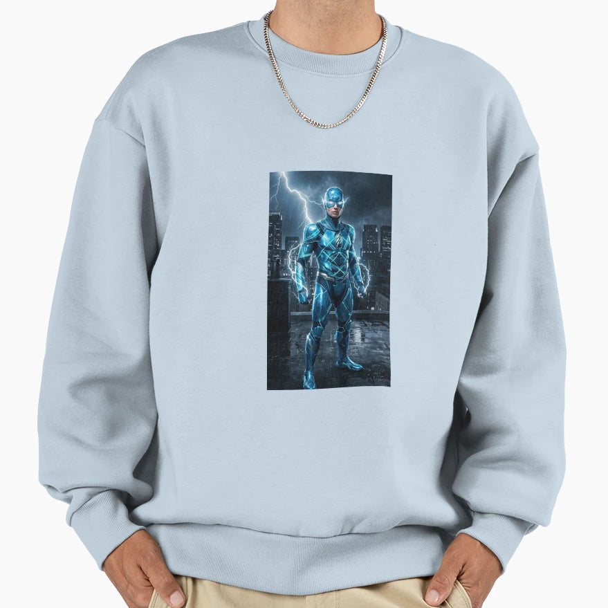 Superhero Sweatshirt - Minimalist Print for Adults - T-Shirt, Sweatshirt, Hoodie