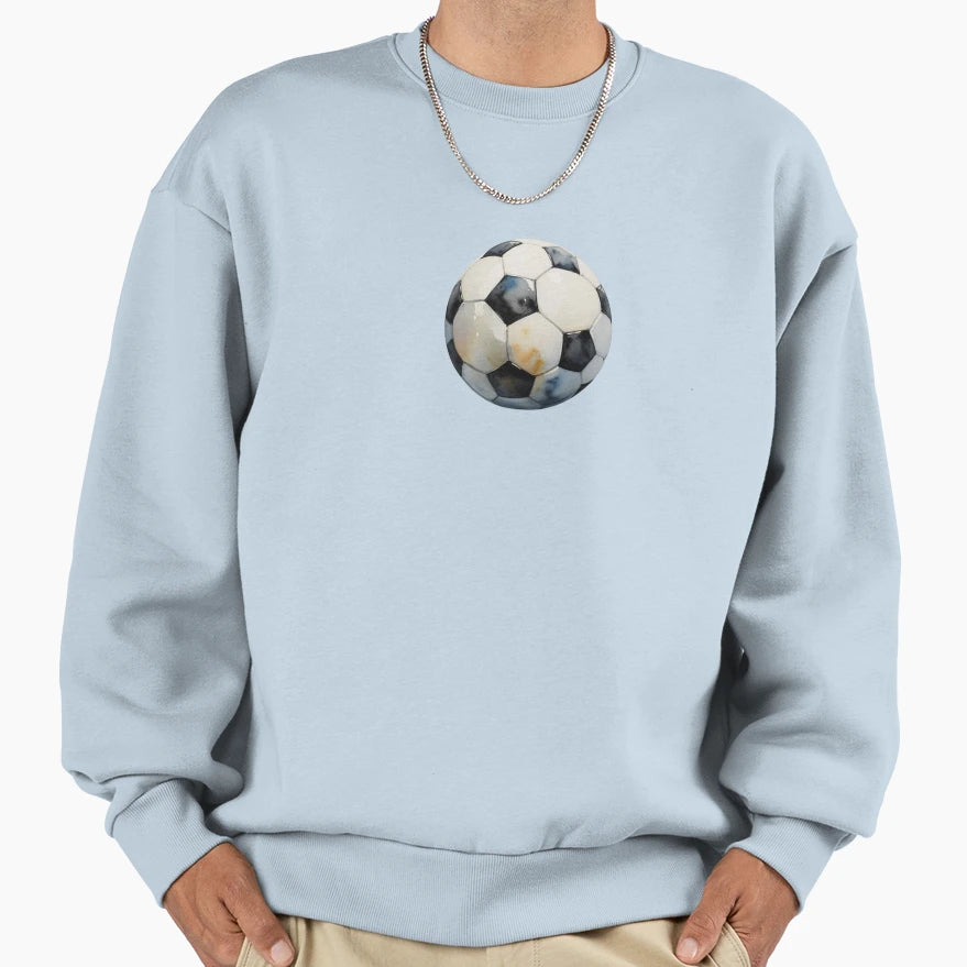Love Football Iconic Ball Fans Sweatshirt - Aesthetic Graphic Unisex - T-Shirt, Sweatshirt, Hoodie