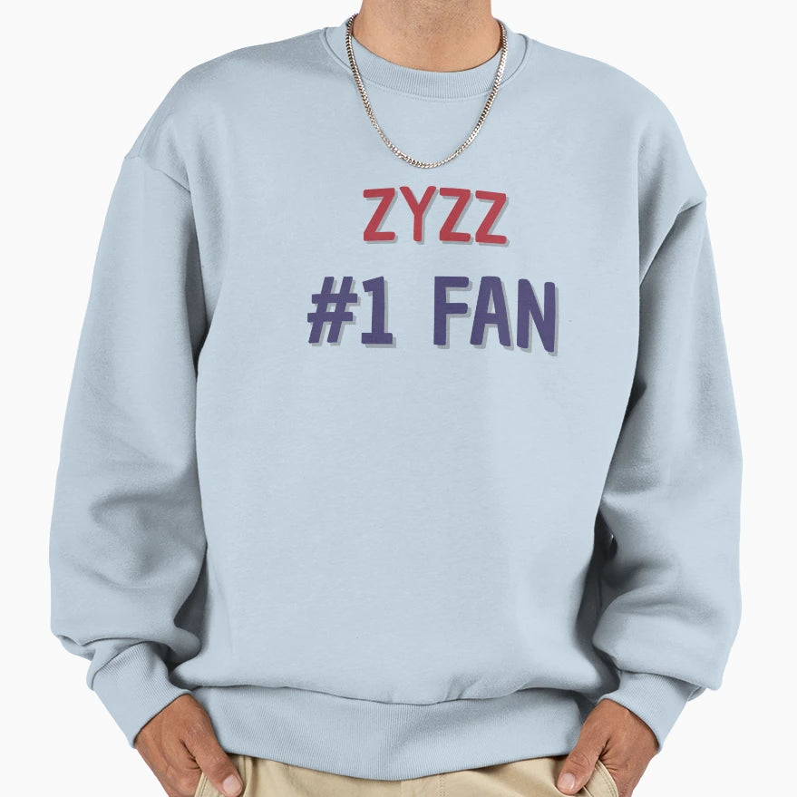 Zyzz 1 Fan Sweatshirt - Minimalist Print Unisex - T-Shirt, Sweatshirt, Hoodie