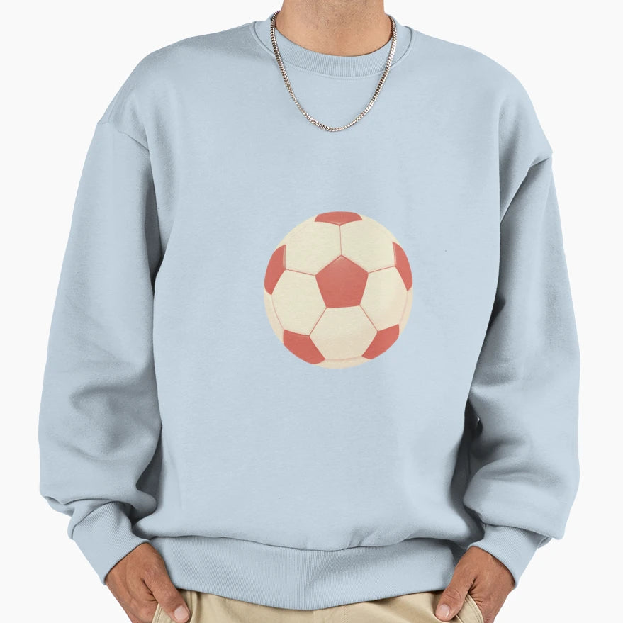 Soccer Ball Sweatshirt - Graphic Print Unisex - T-Shirt, Sweatshirt, Hoodie