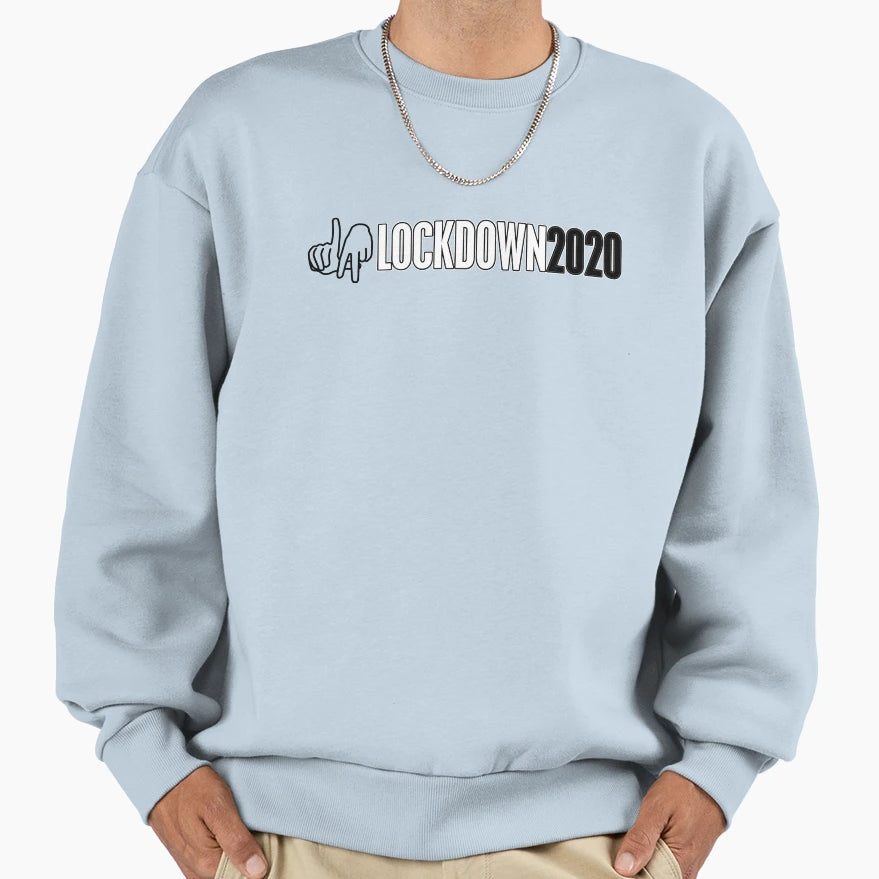 La Lockdown 2020 Sweatshirt - Trendy Graphic Men Women - T-Shirt, Sweatshirt, Hoodie