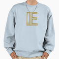 Modern Monogram Initial Letter E Sweatshirt - Aesthetic Graphic Unisex - T-Shirt, Sweatshirt, Hoodie