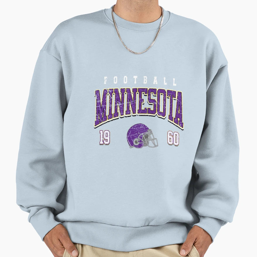 Minnesota Vikings Football S Sweatshirt - Fun Novelty Design Unisex - T-Shirt, Sweatshirt, Hoodie