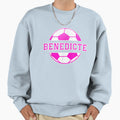 Benedicte Name Soccer Play Football Sweatshirt - Graphic Print Men Women - T-Shirt, Sweatshirt, Hoodie