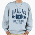 Distressed Dallas Cowboys Football Sweatshirt - Unique Graphic for Adults - T-Shirt, Sweatshirt, Hoodie