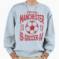 Manchester Soccer Sweatshirt - Casual Everyday Wear Men Women - T-Shirt, Sweatshirt, Hoodie