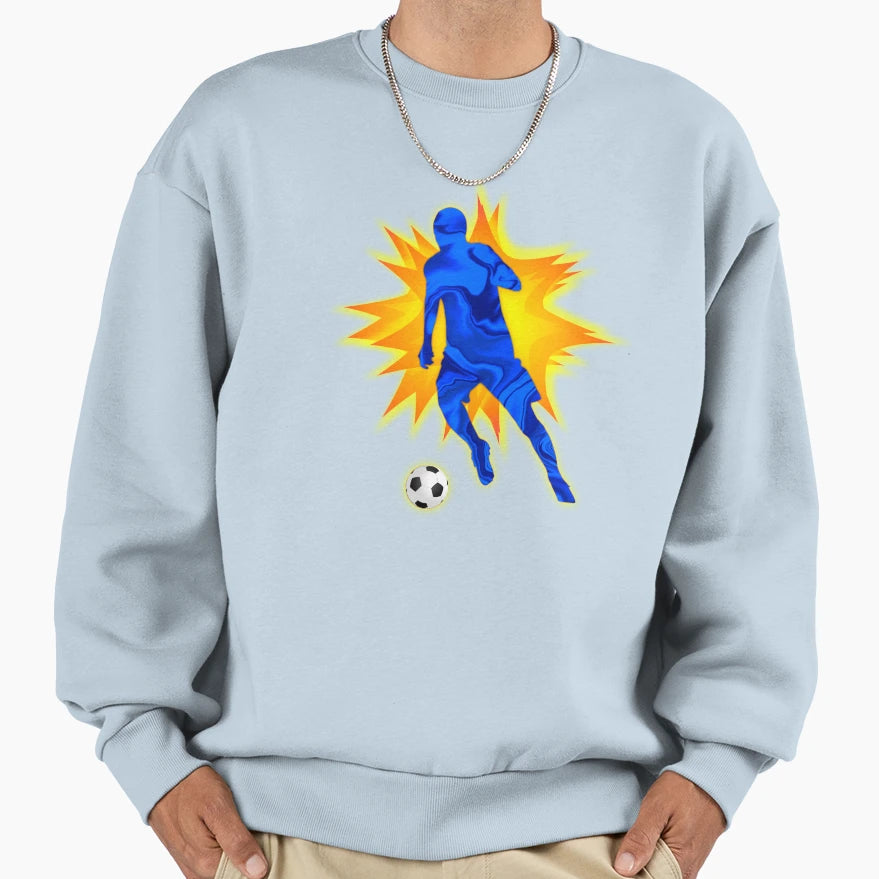 Soccer Star Sweatshirt - Graphic Print Unisex - T-Shirt, Sweatshirt, Hoodie
