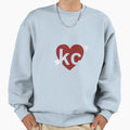 Kc Heart Sweatshirt - Unique Graphic Men Women - T-Shirt, Sweatshirt, Hoodie