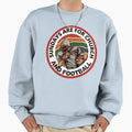 Sundays Are Church Jesus And Sweatshirt - Graphic Print for Adults - T-Shirt, Sweatshirt, Hoodie
