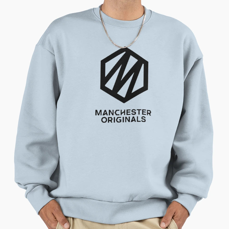 Manchester Originals Hundred Sweatshirt - Casual Everyday Wear for Adults - T-Shirt, Sweatshirt, Hoodie
