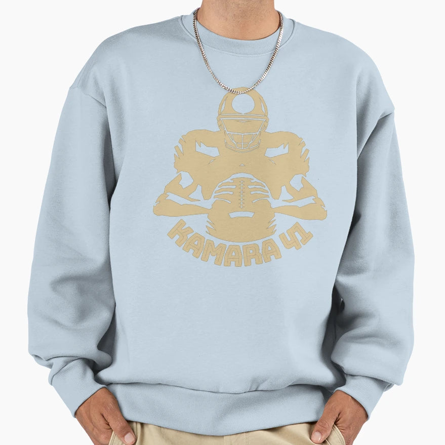 Kamara 41 Running Back New Sweatshirt - Aesthetic Graphic for Adults - T-Shirt, Sweatshirt, Hoodie