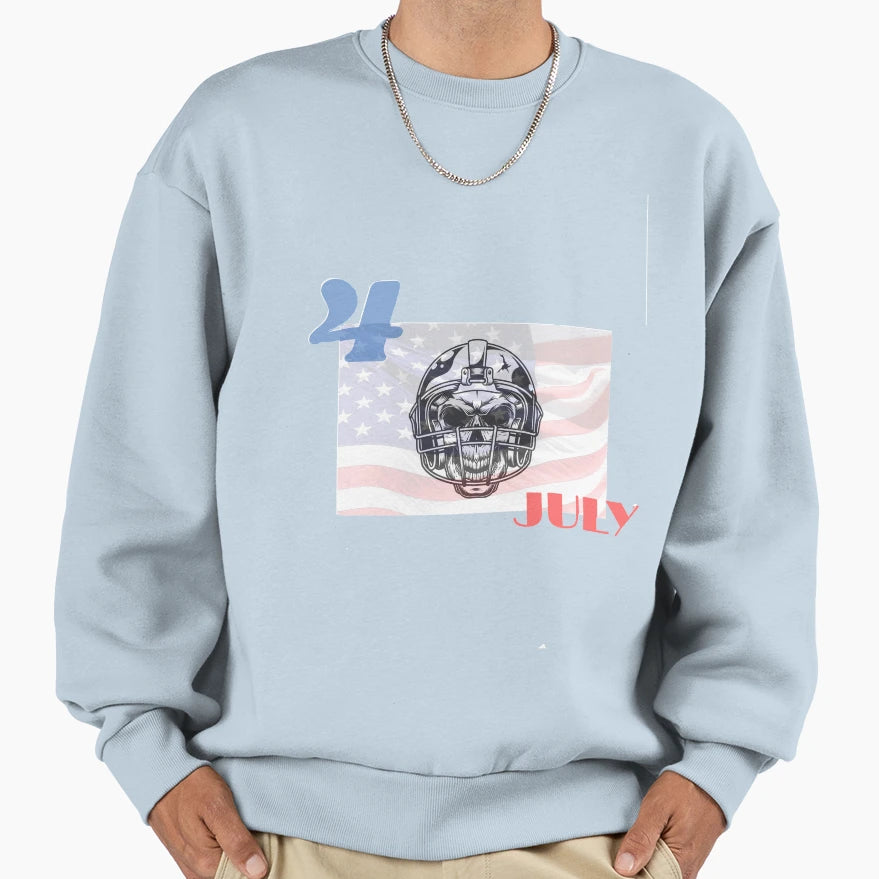 Fourth July 4Th July Usa Flag T-Shirt - Unique Graphic Unisex - T-Shirt, Sweatshirt, Hoodie