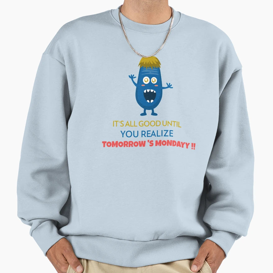 Sunday Horror Sweatshirt - Trendy Graphic Men Women - T-Shirt, Sweatshirt, Hoodie