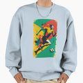 Soccer Striker Football V2 Sweatshirt - Trendy Graphic Unisex - T-Shirt, Sweatshirt, Hoodie