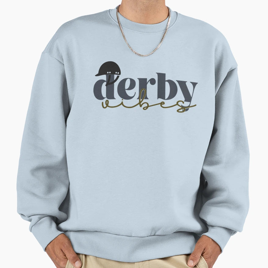 Derby Vibes Sweatshirt - Trendy Graphic Unisex - T-Shirt, Sweatshirt, Hoodie