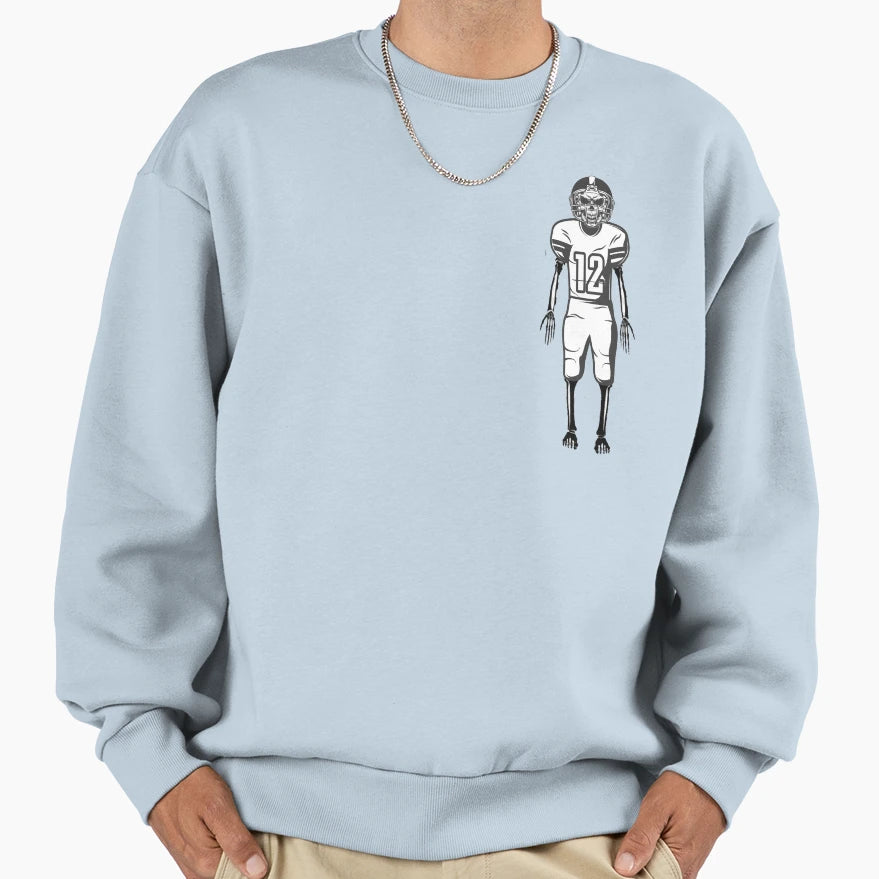 American Football Lets Go Skeleton Sweatshirt - Streetwear Style Men Women - T-Shirt, Sweatshirt, Hoodie