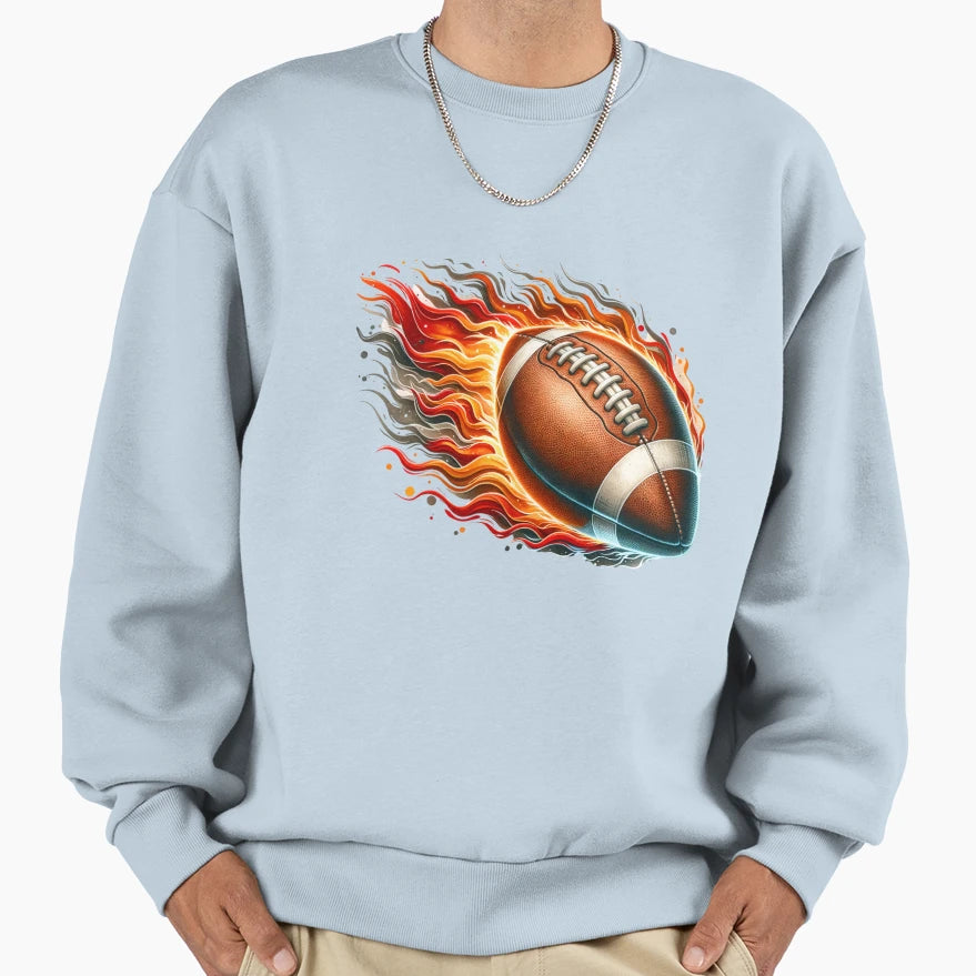 High Speed Football Crash Sports Sweatshirt - Novelty Apparel for Adults - T-Shirt, Sweatshirt, Hoodie