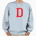 Red Varsity Letter D Sweatshirt - Casual Everyday Wear for Adults - T-Shirt, Sweatshirt, Hoodie