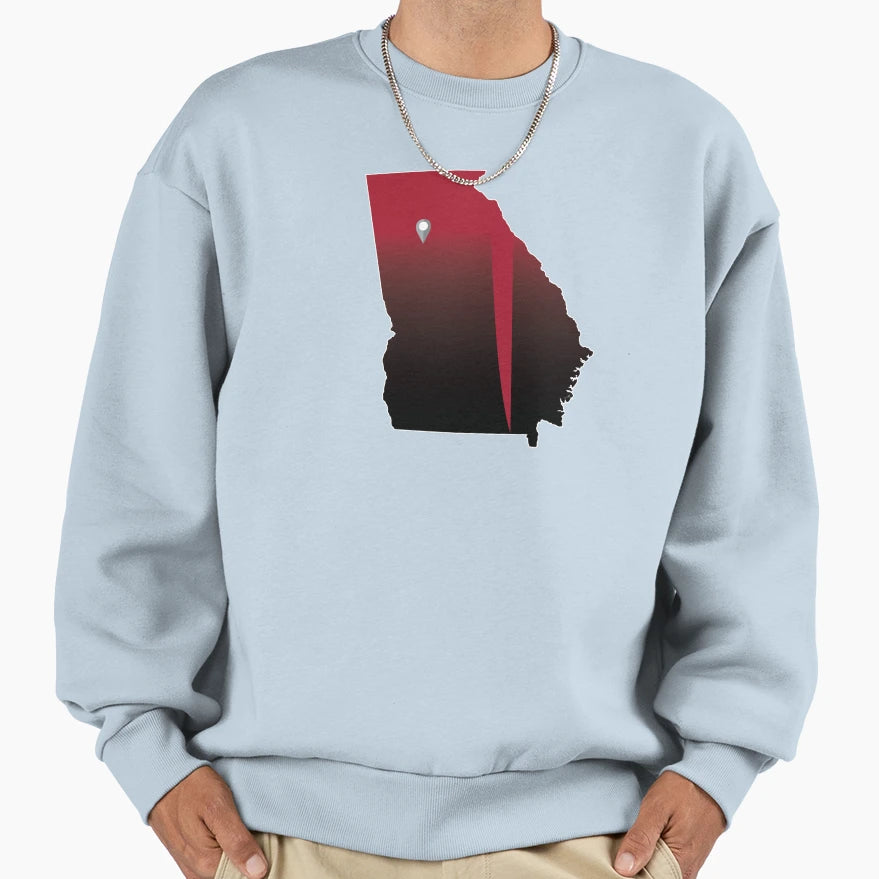 Atlanta Football Sweatshirt - Aesthetic Graphic for Adults - T-Shirt, Sweatshirt, Hoodie