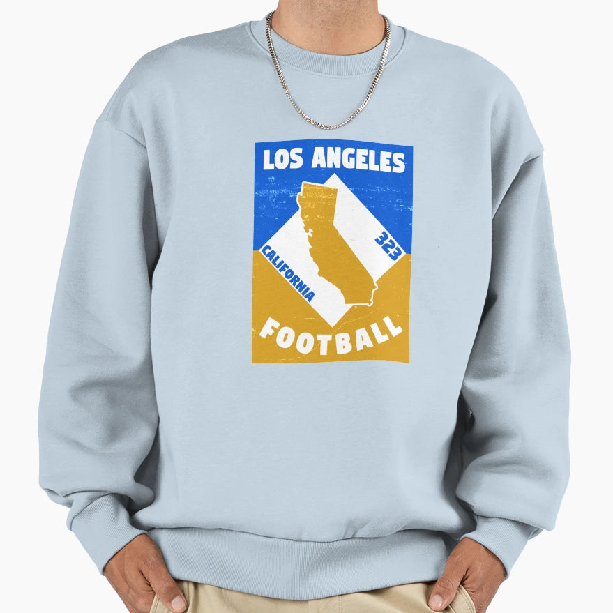 Los Angeles C Football Sweatshirt - Graphic Print Unisex - T-Shirt, Sweatshirt, Hoodie
