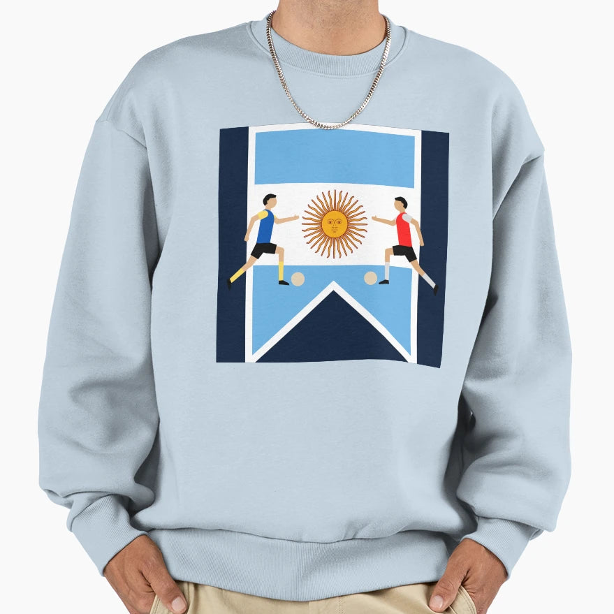 Argentine Soccer Sweatshirt - Streetwear Style Men Women - T-Shirt, Sweatshirt, Hoodie