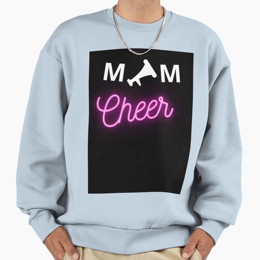 Cheer Mom Sweatshirt - Graphic Print Unisex - T-Shirt, Sweatshirt, Hoodie