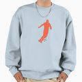 Footbal Player Sweatshirt - Unique Graphic Men Women - T-Shirt, Sweatshirt, Hoodie