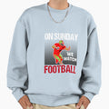 Football Lover American Football Sweatshirt - Casual Everyday Wear Unisex - T-Shirt, Sweatshirt, Hoodie
