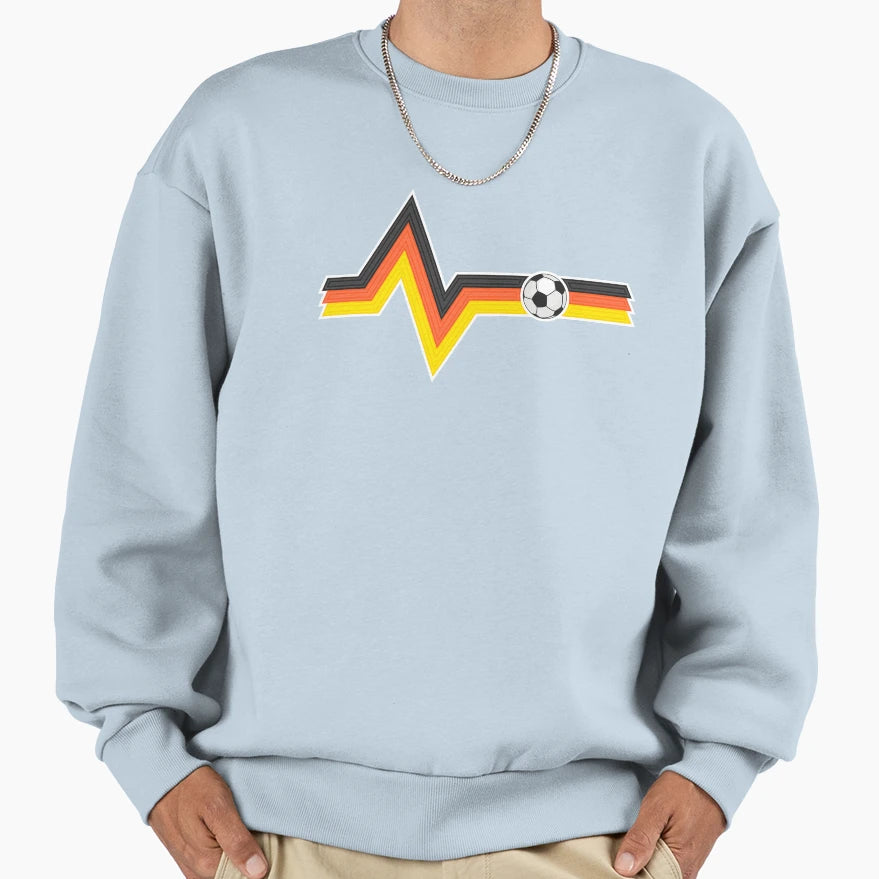 Football Germany Sweatshirt - Casual Everyday Wear for Adults - T-Shirt, Sweatshirt, Hoodie