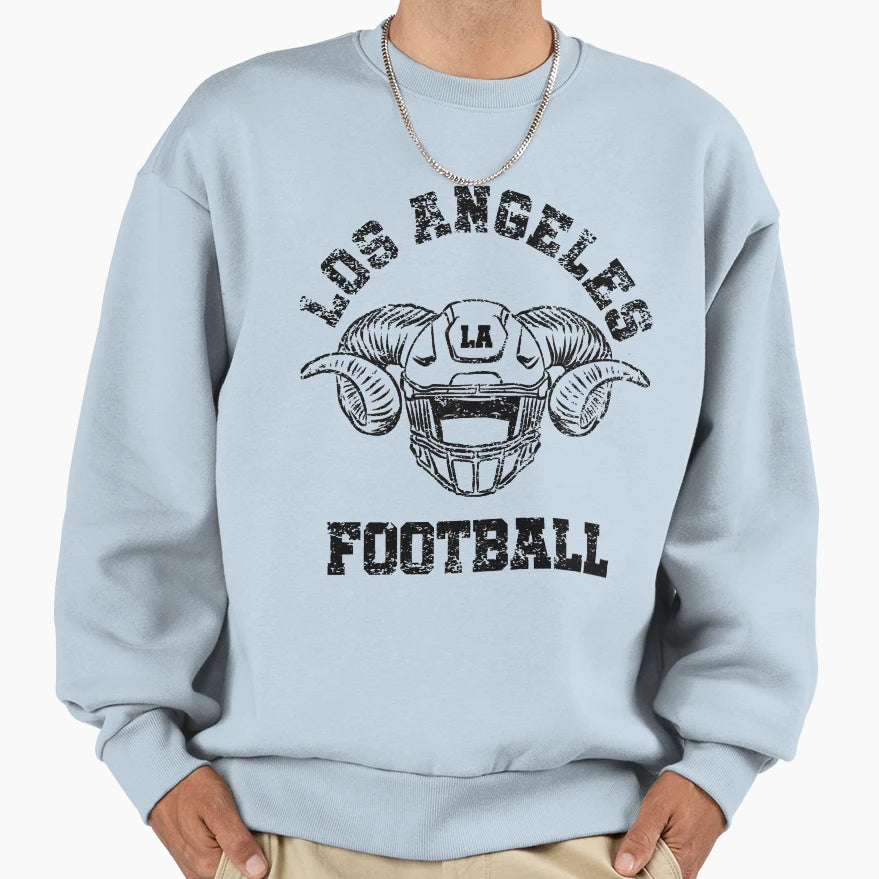 Los Angeles Football Sweatshirt - Fun Novelty Design for Adults - T-Shirt, Sweatshirt, Hoodie