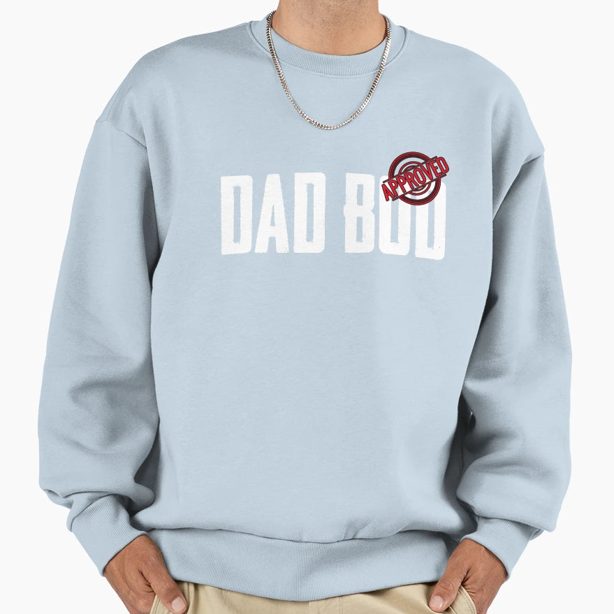 Approved Dad Bod Dad Jokes Father Sweatshirt - Trendy Graphic Men Women - T-Shirt, Sweatshirt, Hoodie