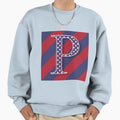 Letter P Americana Old Glory Red Sweatshirt - Novelty Apparel Men Women - T-Shirt, Sweatshirt, Hoodie