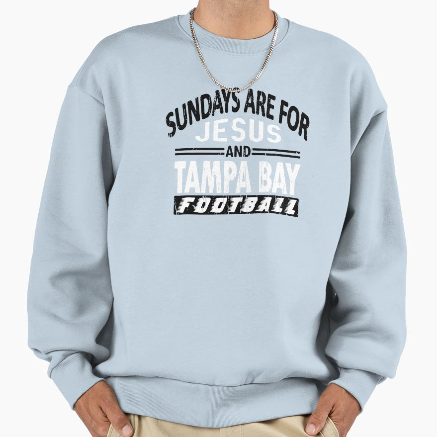 Sunday Are Jesus Sweatshirt - Casual Everyday Wear Unisex - T-Shirt, Sweatshirt, Hoodie