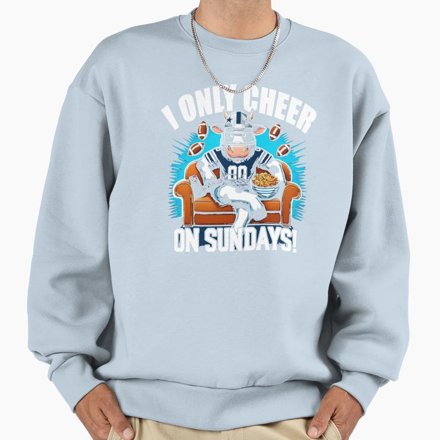 Funny Dallas Sundays Football Sweatshirt - Custom Art Print Men Women - T-Shirt, Sweatshirt, Hoodie