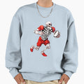 Skeleton Rugby Sweatshirt - Novelty Apparel for Adults - T-Shirt, Sweatshirt, Hoodie