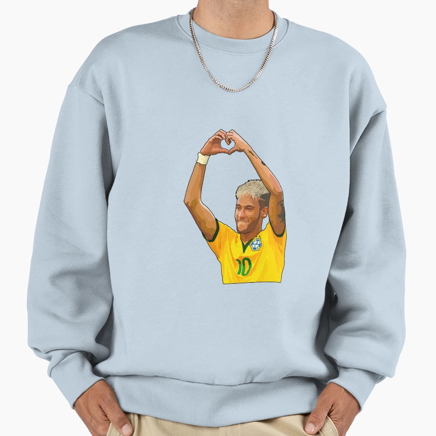 Love Soccer Sweatshirt - Custom Art Print for Adults - T-Shirt, Sweatshirt, Hoodie