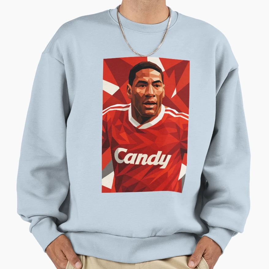 John Barnes Liverpool Legend Football Sweatshirt - Custom Art Print Unisex - T-Shirt, Sweatshirt, Hoodie