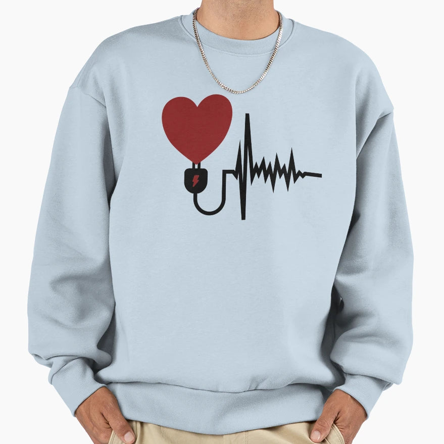 Love Gives Me Energy Sweatshirt - Streetwear Style for Adults - T-Shirt, Sweatshirt, Hoodie